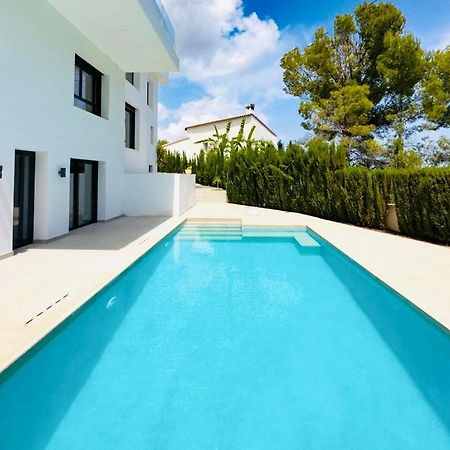 Calpe Villa Lujo Playa Piscina Jardin Barbacoa Ideal Familias Y Grupos Kültér fotó