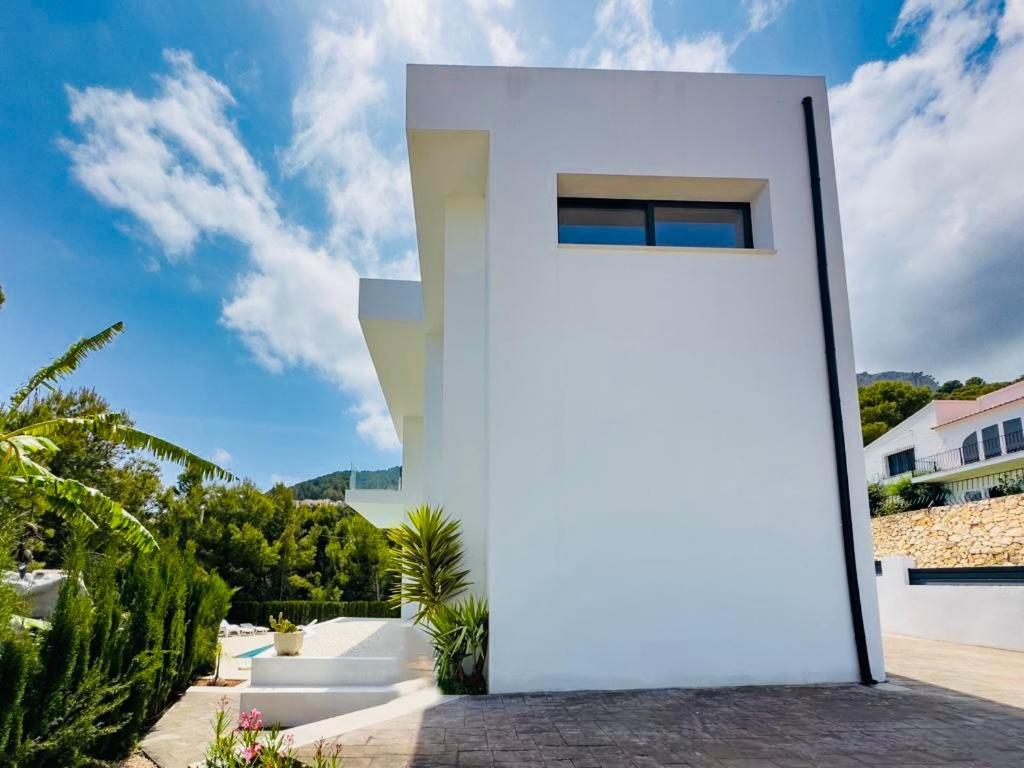 Calpe Villa Lujo Playa Piscina Jardin Barbacoa Ideal Familias Y Grupos Kültér fotó