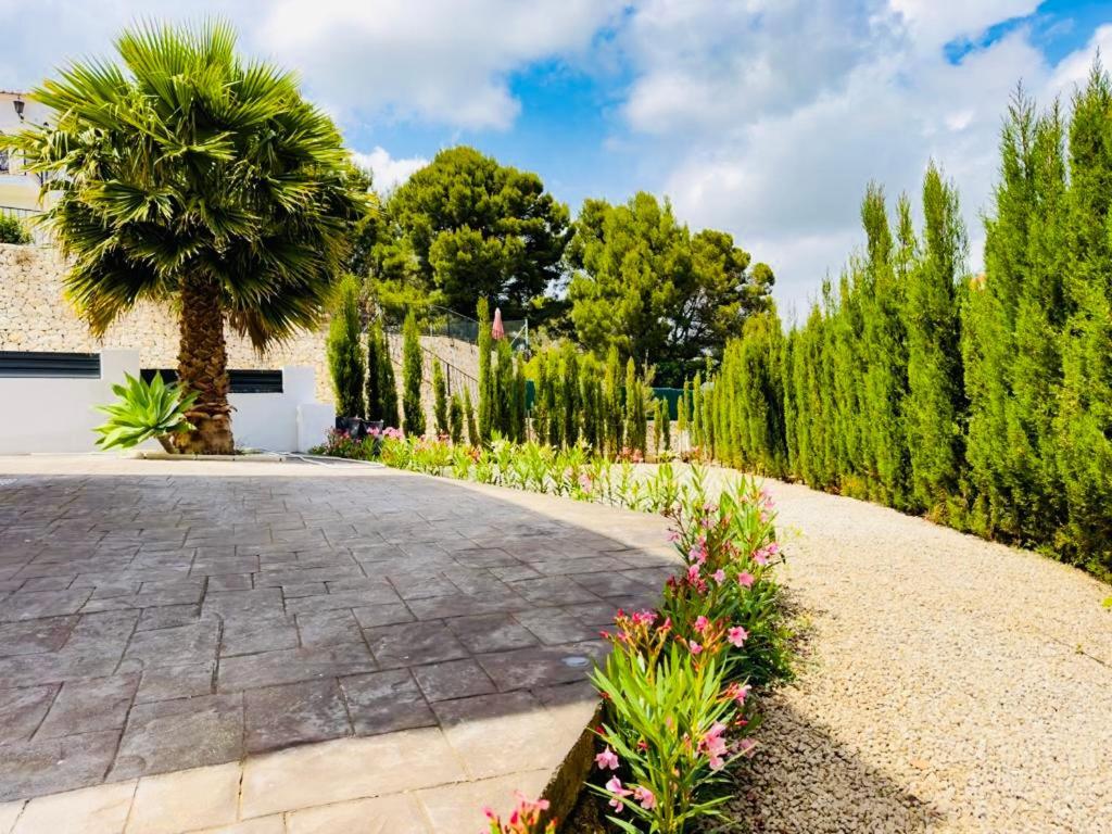 Calpe Villa Lujo Playa Piscina Jardin Barbacoa Ideal Familias Y Grupos Kültér fotó