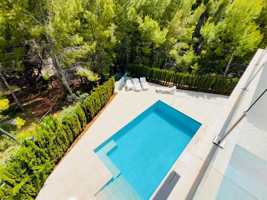 Calpe Villa Lujo Playa Piscina Jardin Barbacoa Ideal Familias Y Grupos Kültér fotó